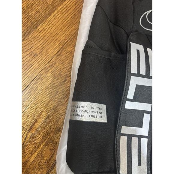 Nike Hoops Elite Pro Basketball Backpack Black Reflective Straps - Picture 3 of 6